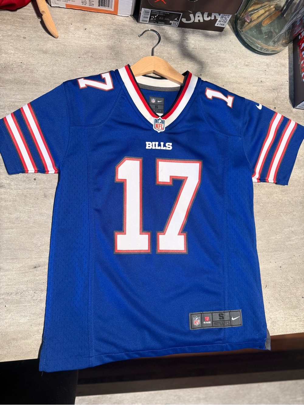 Nike Royal Blue Buffalo Bills #17 youth Football Jersey